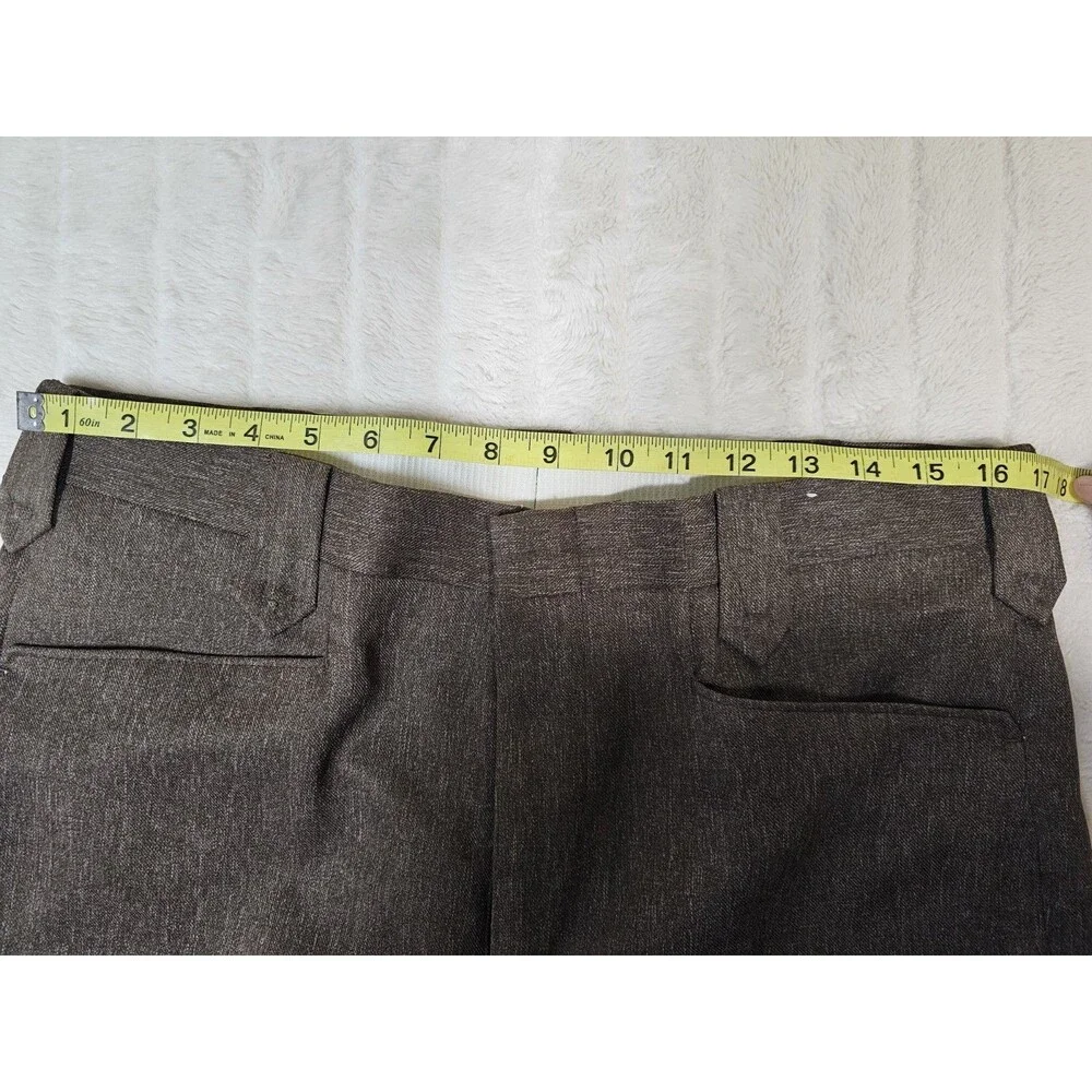 Circle S Western Suit Mens 40 Short 35x30 Brown Tweed Boise Cowboy Rockabilly